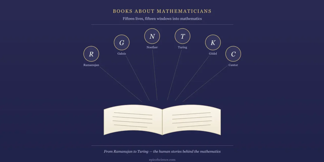 Books About Mathematicians — Inspiring Biographies That Reveal the Human Side of Math