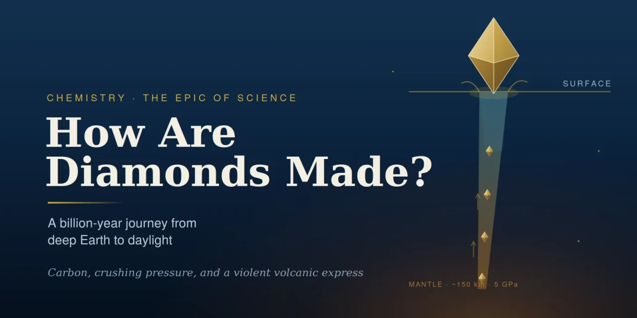 How Are Diamonds Made? — A Billion-Year Journey From Deep Earth to Daylight