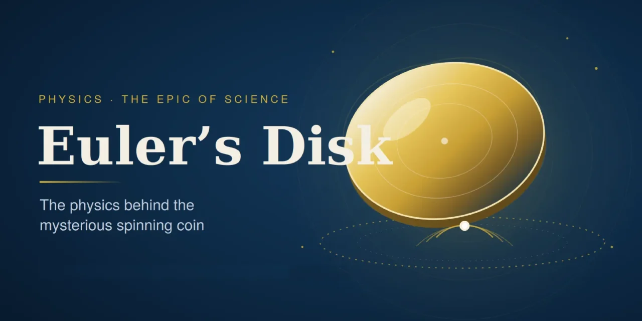 Euler’s Disk — The Physics Behind the Mysterious Spinning Coin