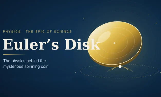Euler’s Disk — The Physics Behind the Mysterious Spinning Coin