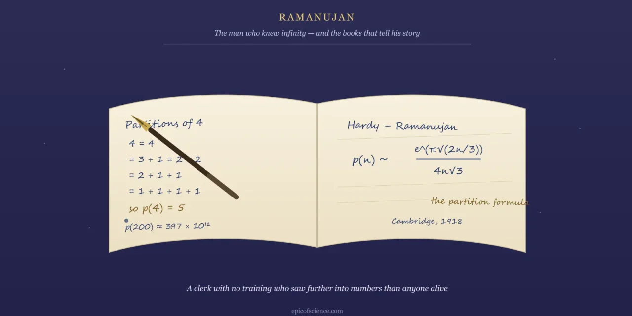 Ramanujan Book — Best Biographies of the Mathematical Genius