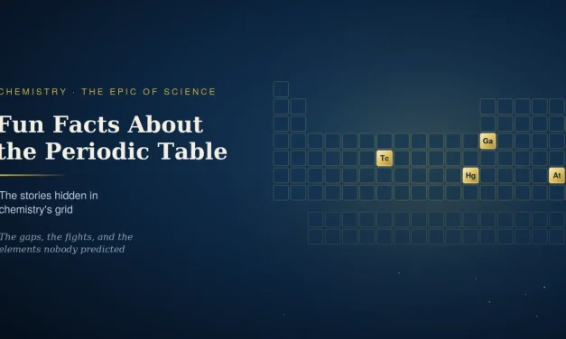 Fun Facts About the Periodic Table — The Stories Hidden in Chemistry’s Grid
