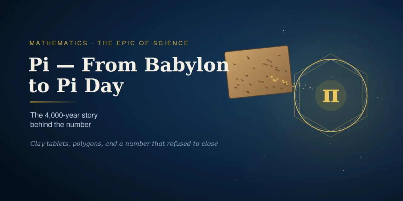Pi — From Babylon to Pi Day: The 4,000-Year Story Behind π